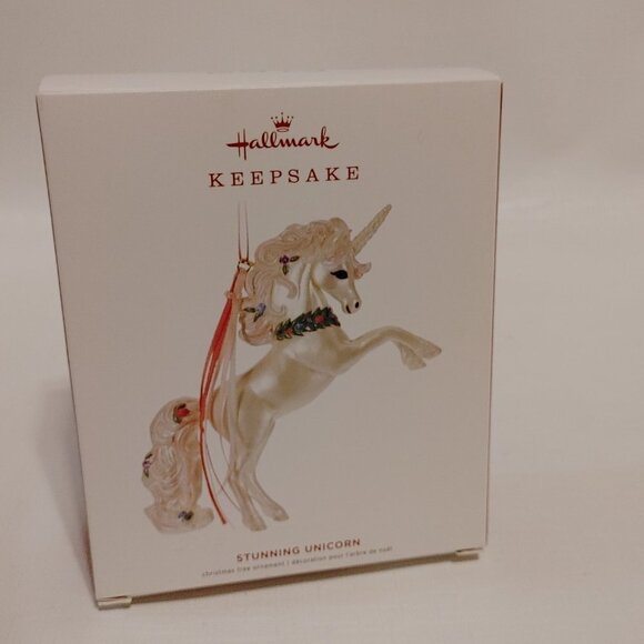 2019 Hallmark Stunning Unicorn Ornament Keepsake Christmas Tree Ornament… - Picture 4 of 4